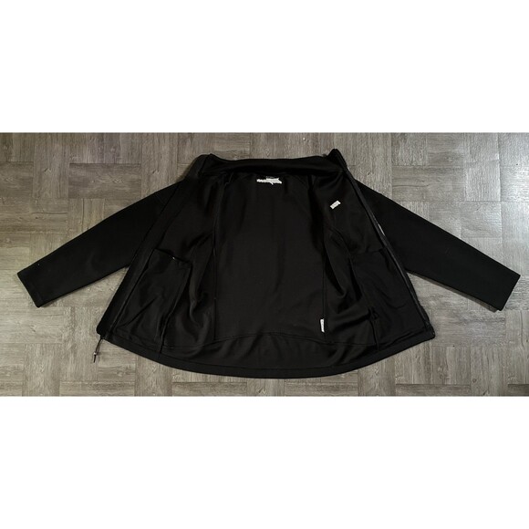 Helly Hansen Women’s Fleece Performance Full Zip Jacket XS Black Logos Ski Hike - Picture 3 of 10